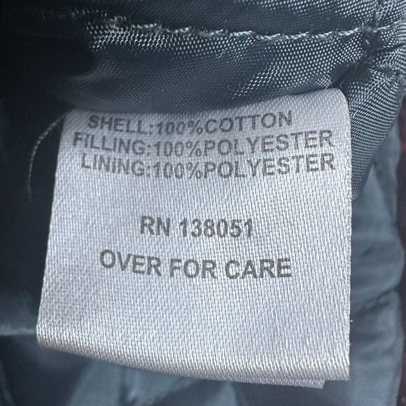 North River Outfitters Womens Buffalo Plaid Full Zip Vest Medium - Picture 6 of 6